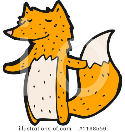 Royalty-Free (RF) Fox Clipart Illustration by lineartestpilot - Stock Sample #1168556