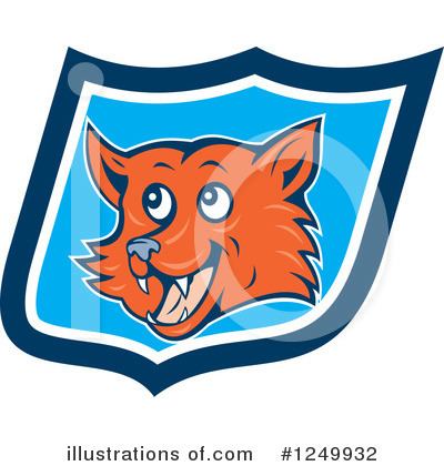 Royalty-Free (RF) Fox Clipart Illustration by patrimonio - Stock Sample #1249932