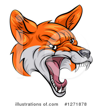 Fox Clipart #1271878 by AtStockIllustration