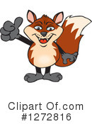 Fox Clipart #1272816 by Dennis Holmes Designs