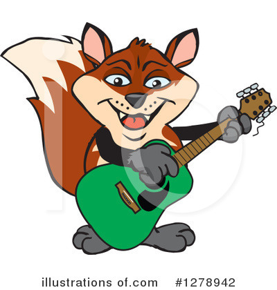 Royalty-Free (RF) Fox Clipart Illustration by Dennis Holmes Designs - Stock Sample #1278942