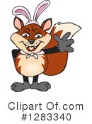 Fox Clipart #1283340 by Dennis Holmes Designs