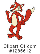 Fox Clipart #1285612 by LaffToon