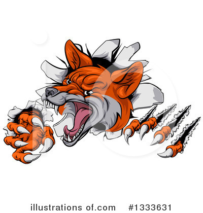 Royalty-Free (RF) Fox Clipart Illustration by AtStockIllustration - Stock Sample #1333631