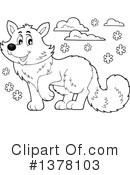 Fox Clipart #1378103 by visekart