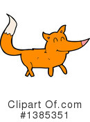 Fox Clipart #1385351 by lineartestpilot