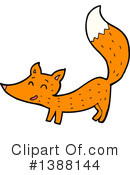 Fox Clipart #1388144 by lineartestpilot