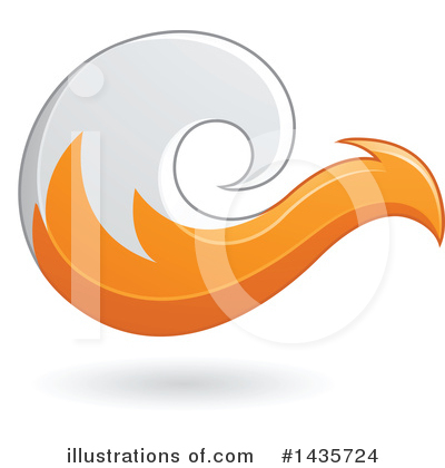 Royalty-Free (RF) Fox Clipart Illustration by cidepix - Stock Sample #1435724