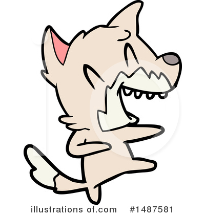 Royalty-Free (RF) Fox Clipart Illustration by lineartestpilot - Stock Sample #1487581