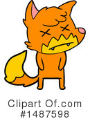 Fox Clipart #1487598 by lineartestpilot