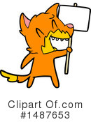 Fox Clipart #1487653 by lineartestpilot