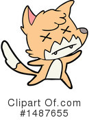 Fox Clipart #1487655 by lineartestpilot