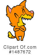 Fox Clipart #1487672 by lineartestpilot