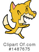 Fox Clipart #1487675 by lineartestpilot