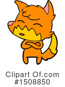 Fox Clipart #1508850 by lineartestpilot