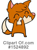 Fox Clipart #1524892 by lineartestpilot