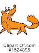 Fox Clipart #1524895 by lineartestpilot