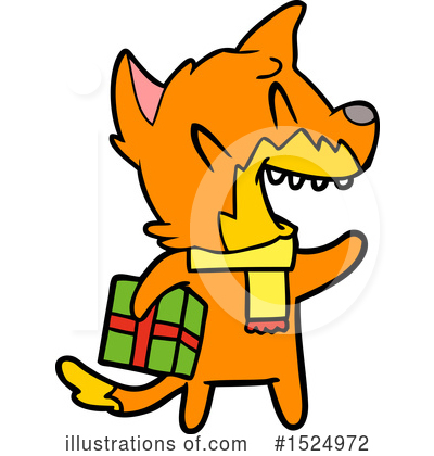 Royalty-Free (RF) Fox Clipart Illustration by lineartestpilot - Stock Sample #1524972