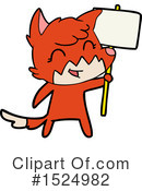 Fox Clipart #1524982 by lineartestpilot