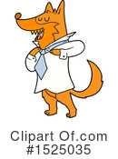 Fox Clipart #1525035 by lineartestpilot