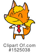 Fox Clipart #1525038 by lineartestpilot