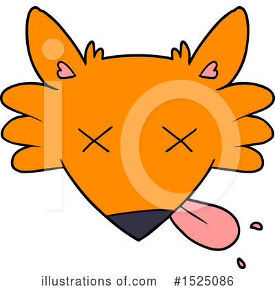 Royalty-Free (RF) Fox Clipart Illustration by lineartestpilot - Stock Sample #1525086