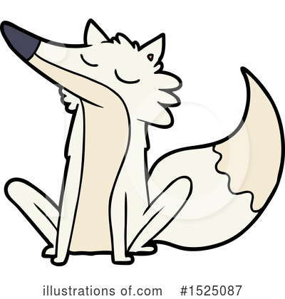 Royalty-Free (RF) Fox Clipart Illustration by lineartestpilot - Stock Sample #1525087