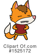 Fox Clipart #1525172 by lineartestpilot