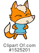 Fox Clipart #1525201 by lineartestpilot