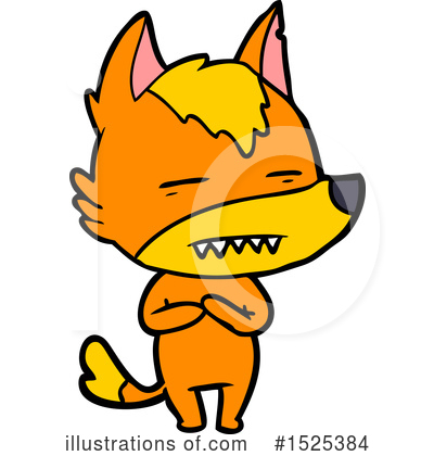 Royalty-Free (RF) Fox Clipart Illustration by lineartestpilot - Stock Sample #1525384