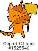 Fox Clipart #1525540 by lineartestpilot