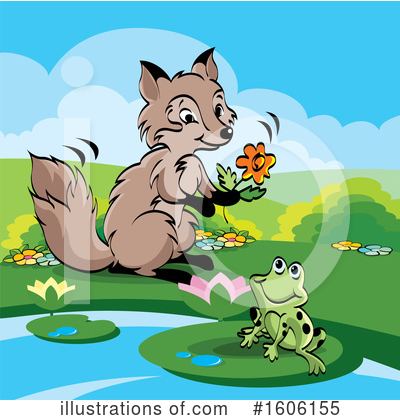Frog Clipart #1606155 by Lal Perera