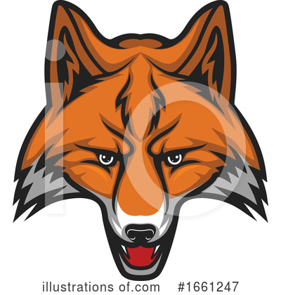 Royalty-Free (RF) Fox Clipart Illustration by Vector Tradition SM - Stock Sample #1661247