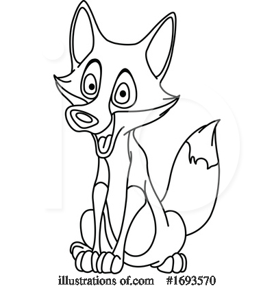 Royalty-Free (RF) Fox Clipart Illustration by yayayoyo - Stock Sample #1693570