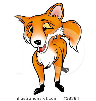 Royalty-Free (RF) Fox Clipart Illustration by dero - Stock Sample #38384