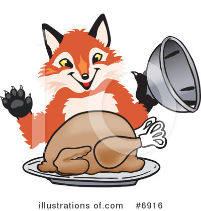 Royalty-Free (RF) Fox Clipart Illustration by Mascot Junction - Stock Sample #6916