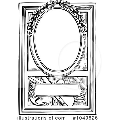 Royalty-Free (RF) Frame Clipart Illustration by BestVector - Stock Sample #1049826