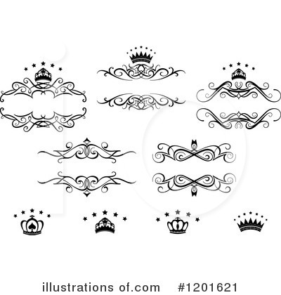 Royalty-Free (RF) Frame Clipart Illustration by Vector Tradition SM - Stock Sample #1201621