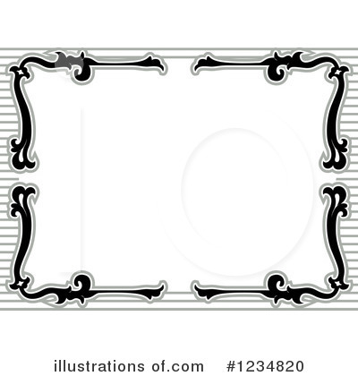Royalty-Free (RF) Frame Clipart Illustration by BNP Design Studio - Stock Sample #1234820