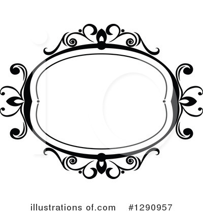 Royalty-Free (RF) Frame Clipart Illustration by Vector Tradition SM - Stock Sample #1290957