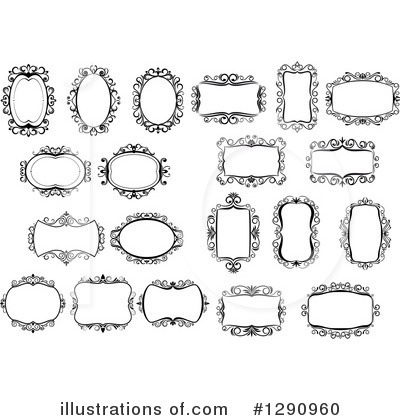 Royalty-Free (RF) Frame Clipart Illustration by Vector Tradition SM - Stock Sample #1290960