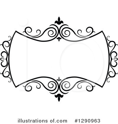 Royalty-Free (RF) Frame Clipart Illustration by Vector Tradition SM - Stock Sample #1290963