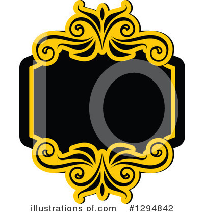 Royalty-Free (RF) Frame Clipart Illustration by Vector Tradition SM - Stock Sample #1294842