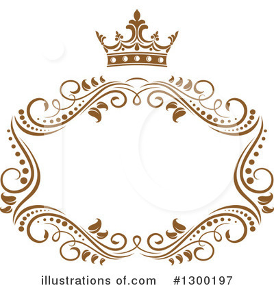 Royalty-Free (RF) Frame Clipart Illustration by Vector Tradition SM - Stock Sample #1300197