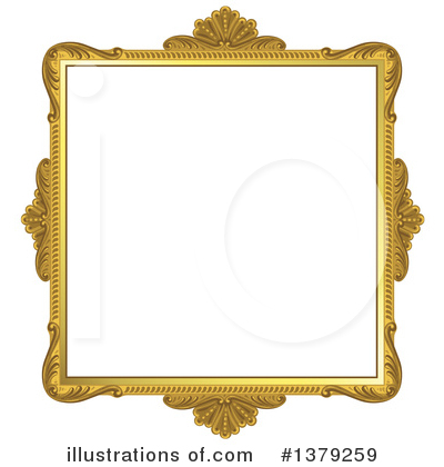 Royalty-Free (RF) Frame Clipart Illustration by merlinul - Stock Sample #1379259