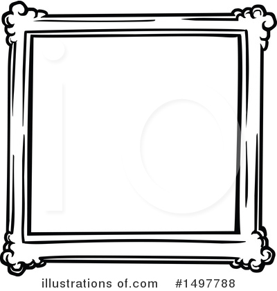 Royalty-Free (RF) Frame Clipart Illustration by yayayoyo - Stock Sample #1497788