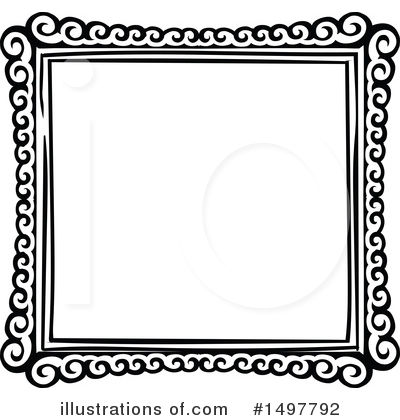 Royalty-Free (RF) Frame Clipart Illustration by yayayoyo - Stock Sample #1497792