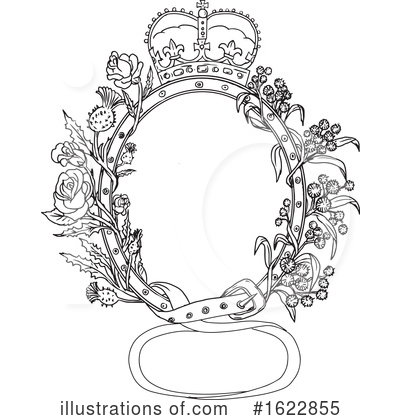 Royalty-Free (RF) Frame Clipart Illustration by patrimonio - Stock Sample #1622855