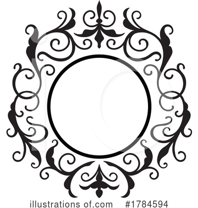 Royalty-Free (RF) Frame Clipart Illustration by Vector Tradition SM - Stock Sample #1784594
