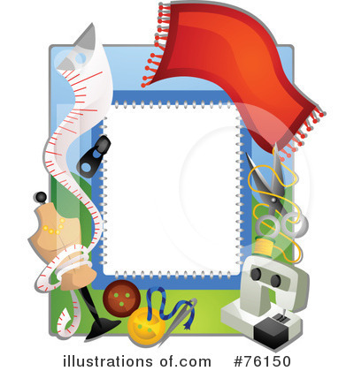 Royalty-Free (RF) Frame Clipart Illustration by BNP Design Studio - Stock Sample #76150